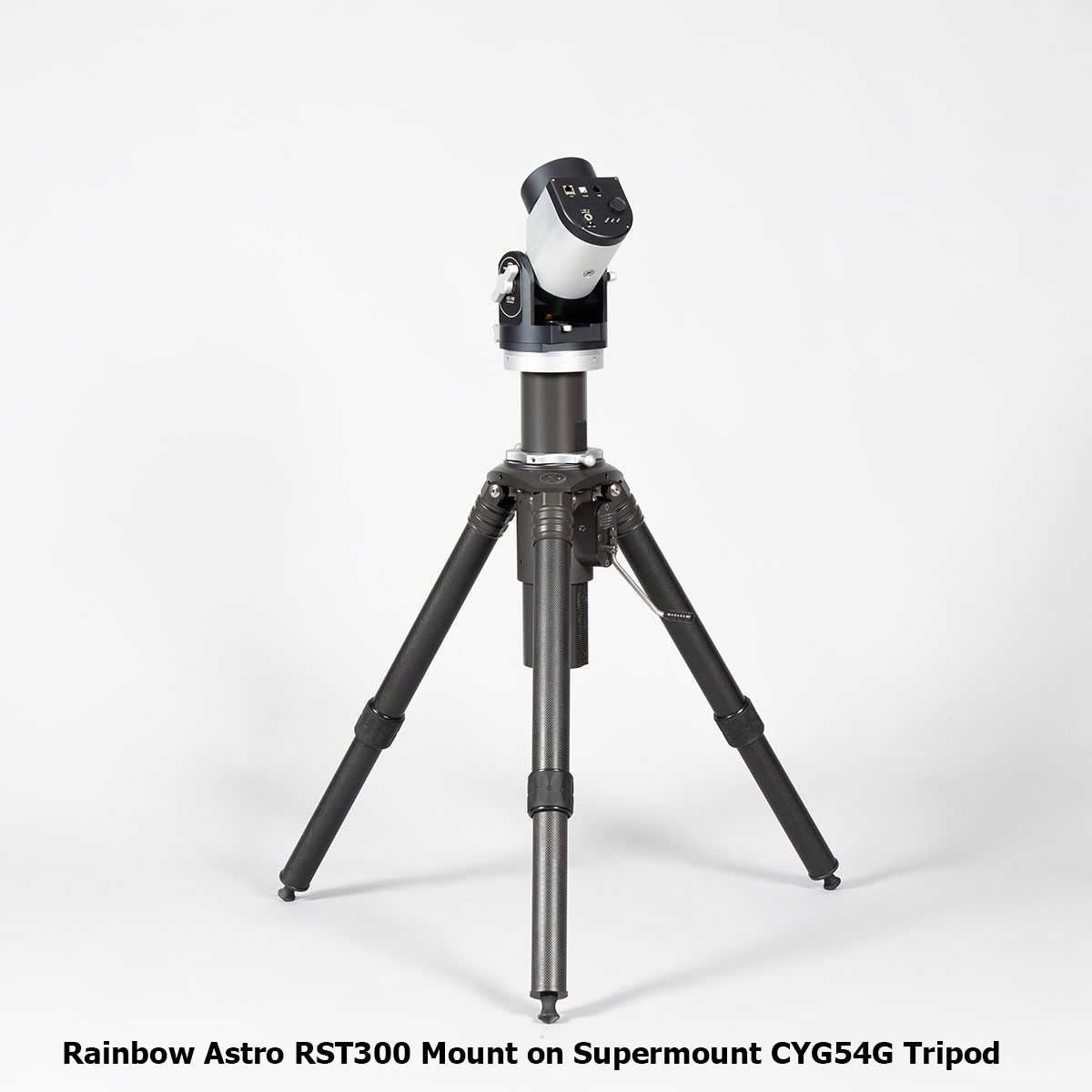 Rainbow Astro RST-300 Mount on Supermount CYG54G Carbon-Fiber Tripod